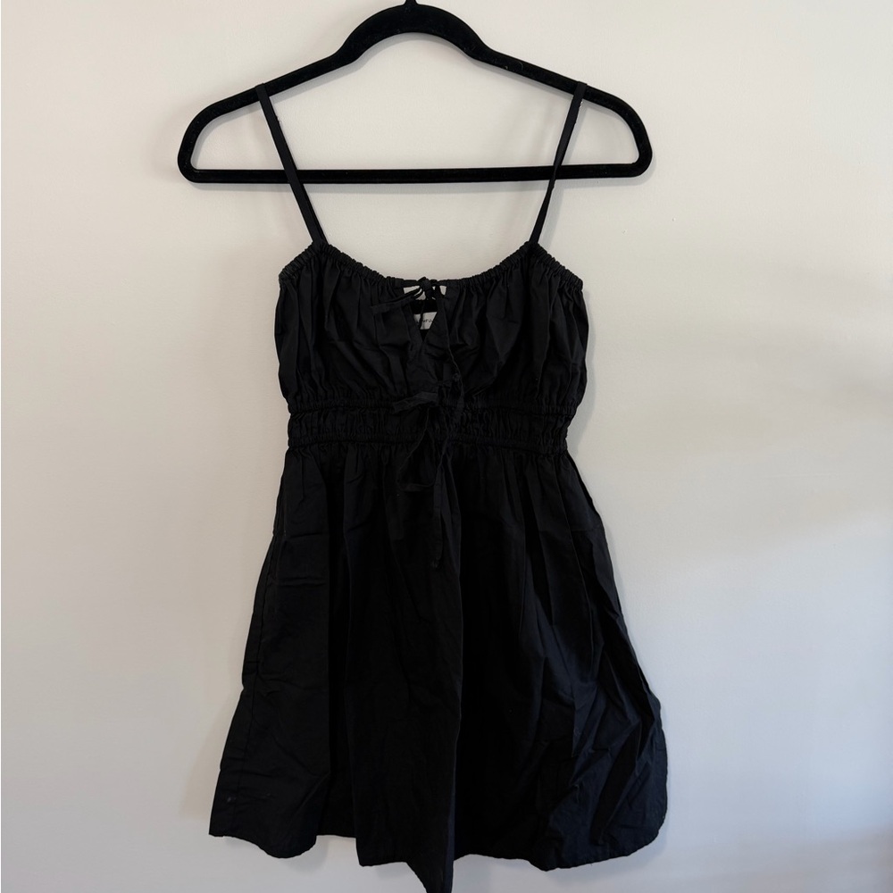 Faithfull the Brand Black Mini Dress